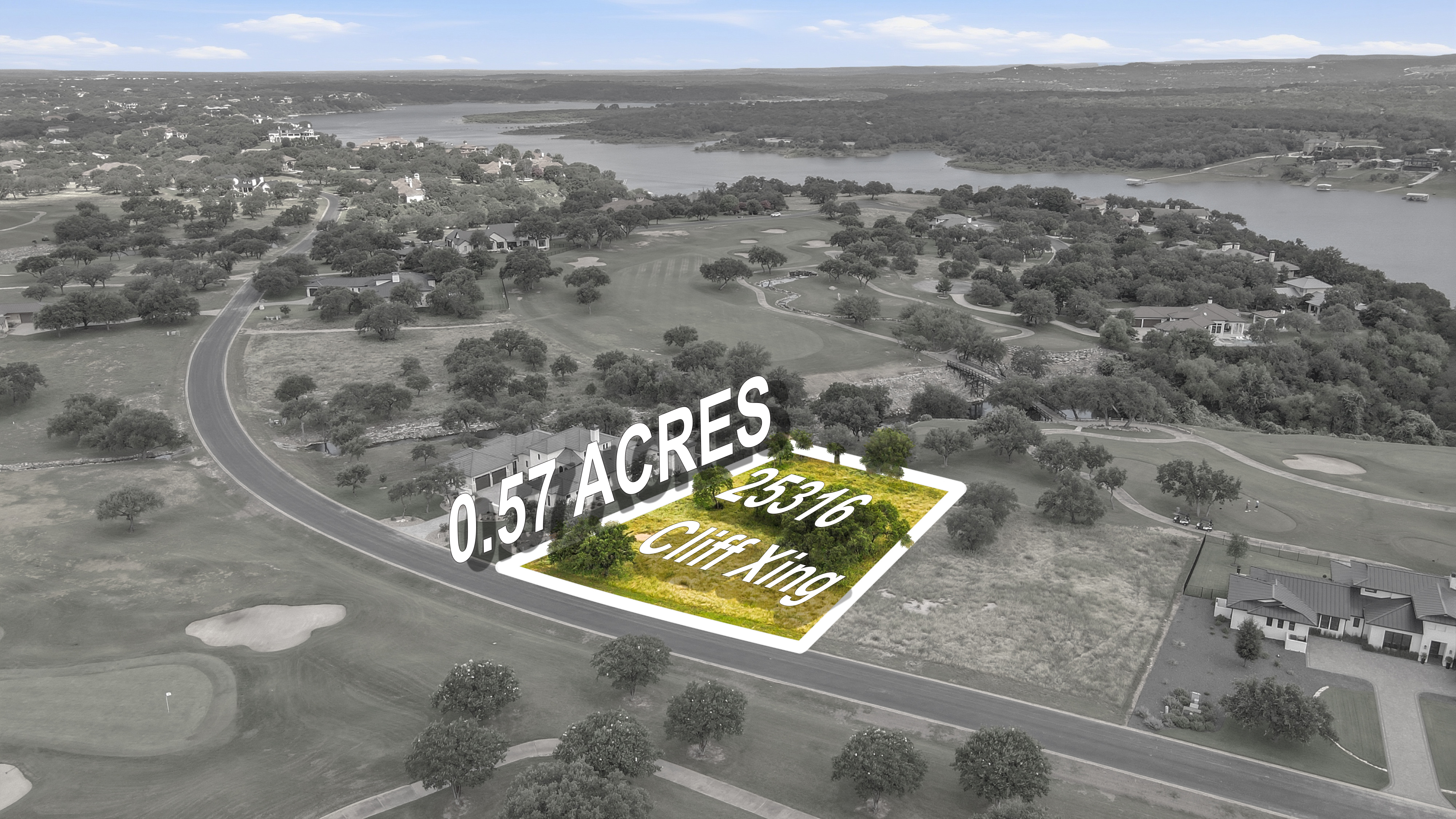 25316 Cliff Crossing aerial view
